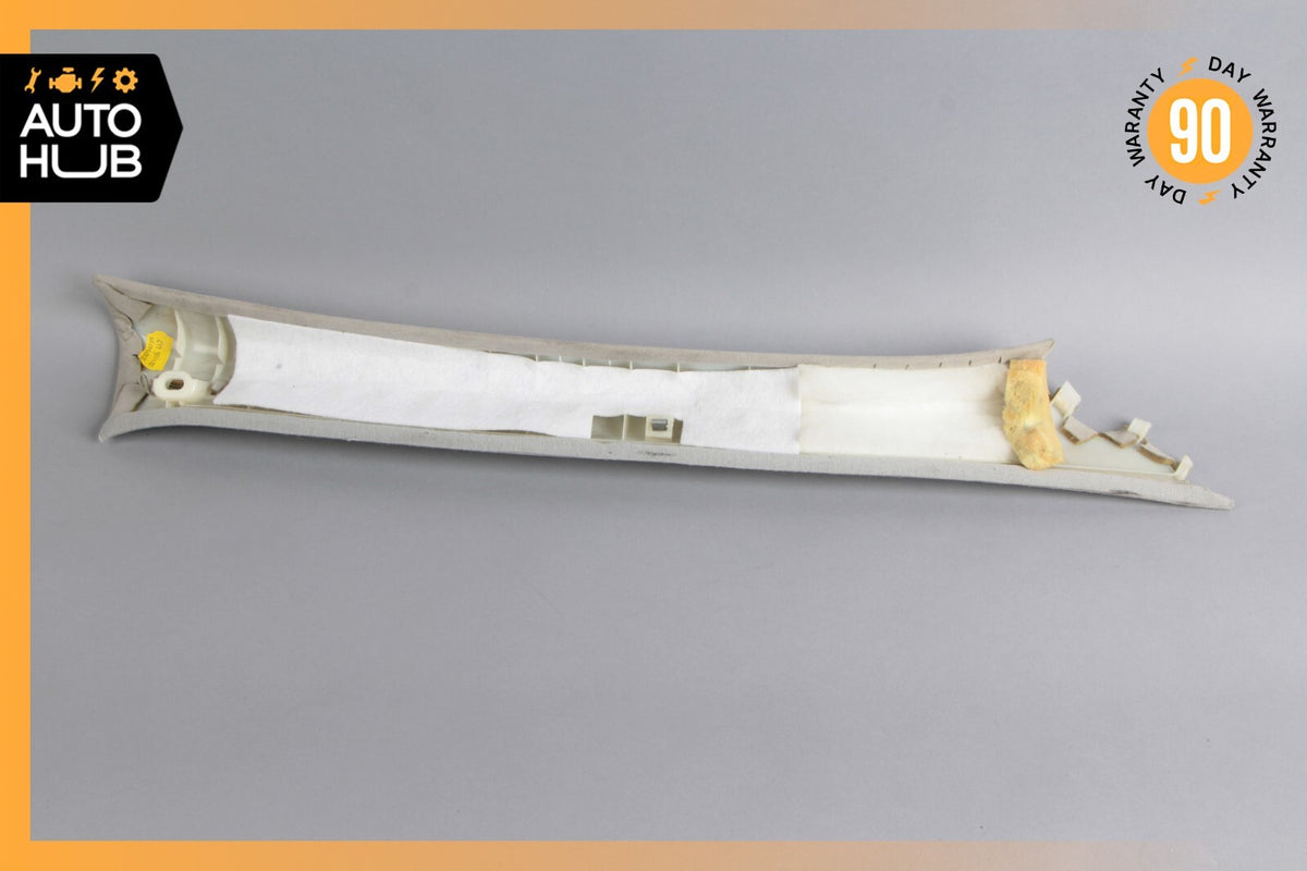 07-13 Mercedes W221 S600 S550 Front Left Side A Pillar Trim Panel Suede OEM - photo 6