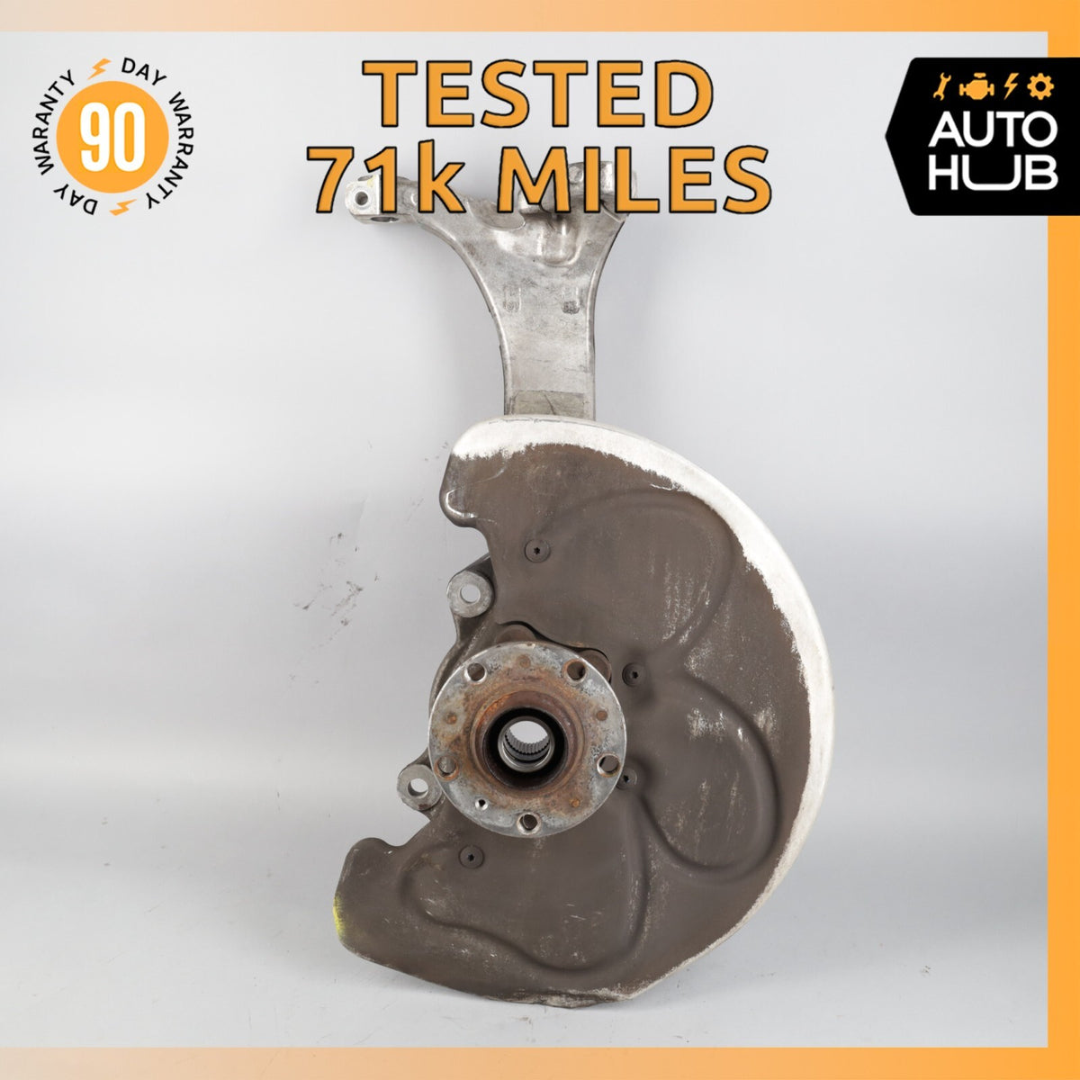 12-13 Bentley Continental GTC GT Front Right Side Spindle Knuckle Hub OEM 71k - photo 1