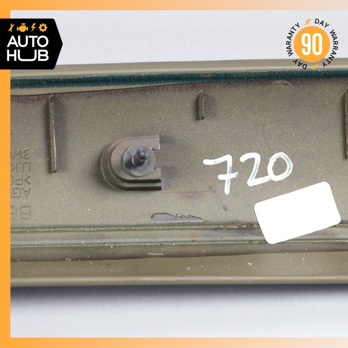 03-10 Bentley Continental GT Front Right Side Interior Trim Panel A Pillar OEM - photo 8