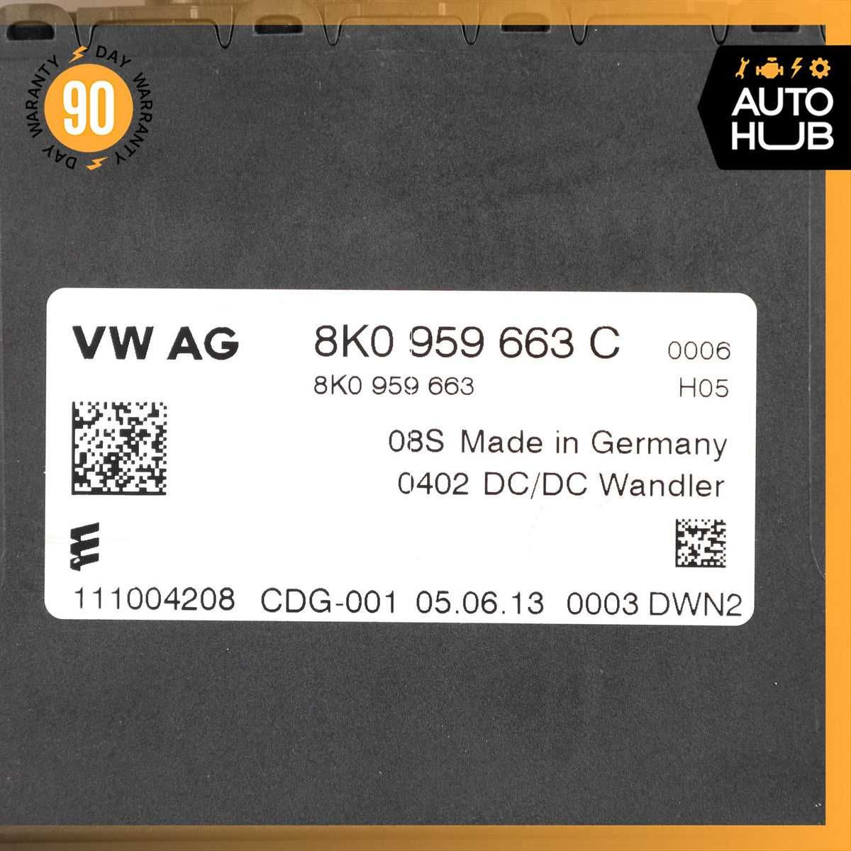 11-14 Audi D4 A8 Voltage Stabilizer Control Module OEM - photo 8