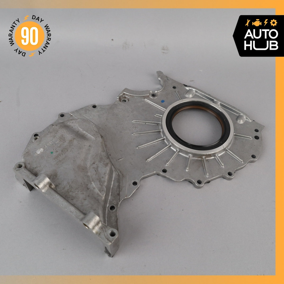 Porsche Cayenne 958 VR6 3.6L Engine Motor Lower Timing Cover OEM - photo 5
