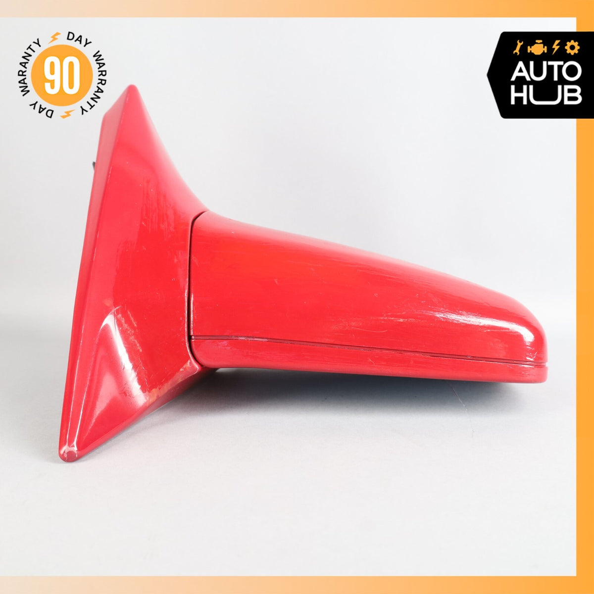 90-96 Mercedes R129 SL500 SL320 300SL Side View Door Mirror Right Side Red OEM - photo 18