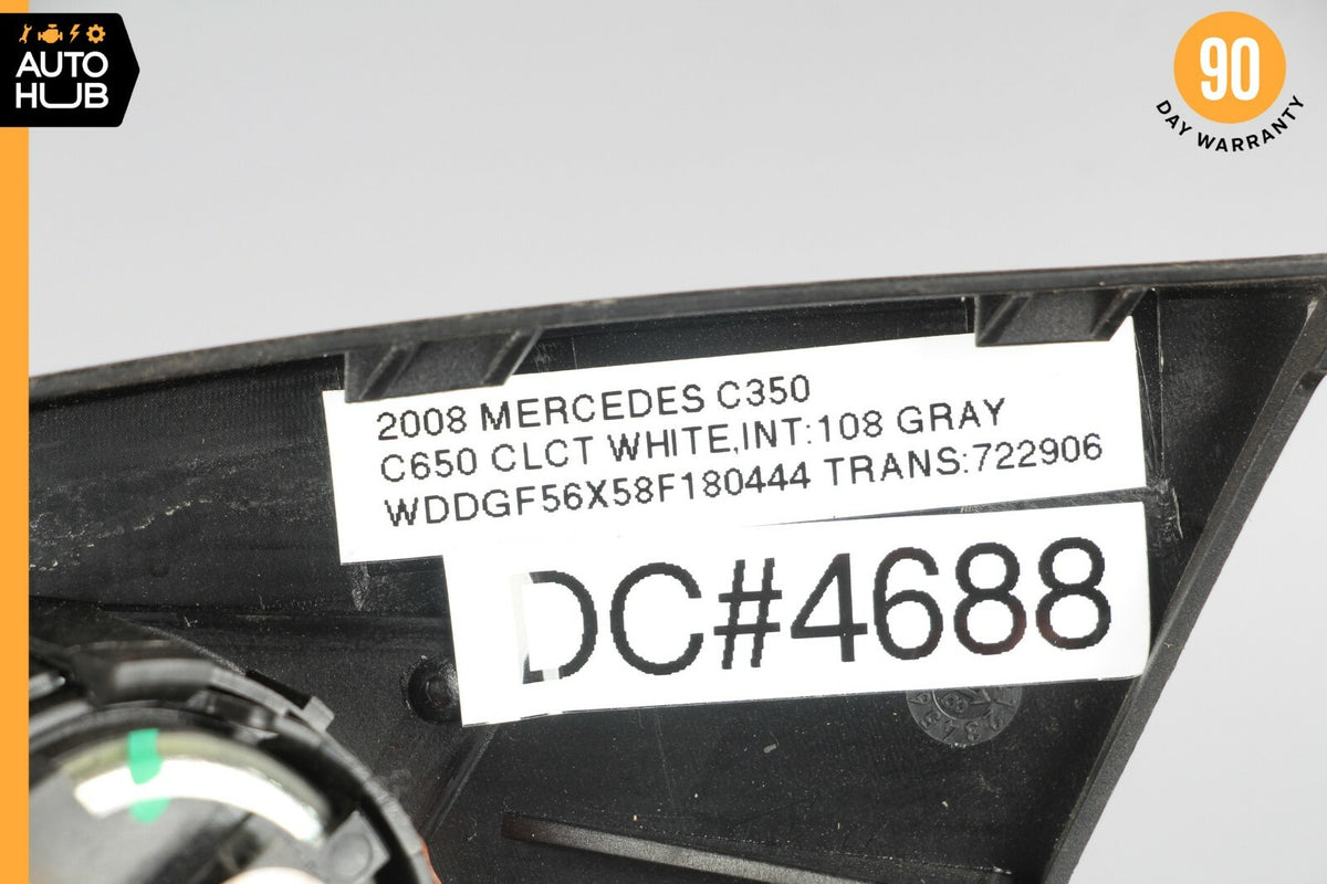 08-14 Mercedes W204 C350 C300 Front Right Side Door Panel Tweeter Speaker Cover - photo 9