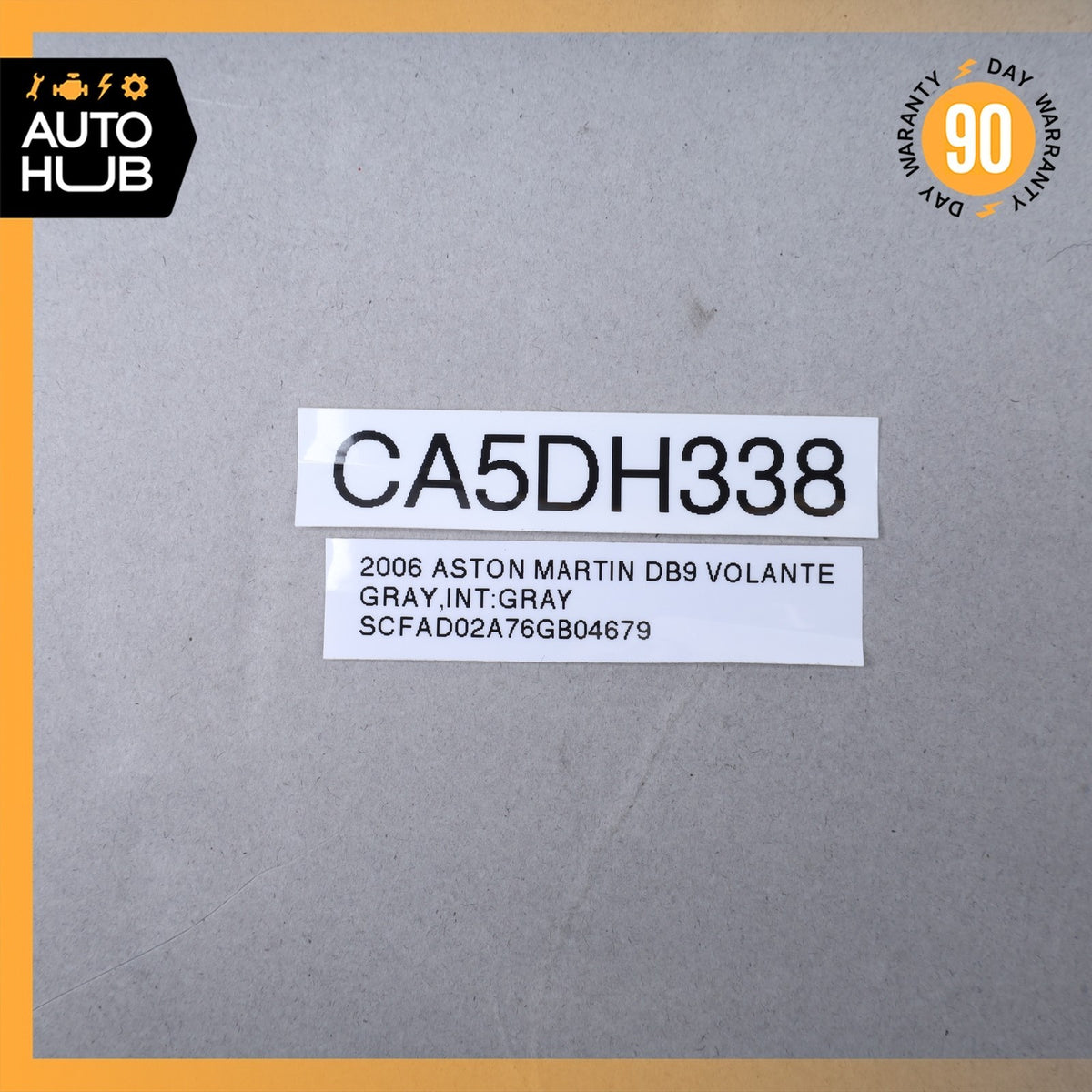 05-16 Aston Martin DB9 DBS Convertible Rear Right Decklid Hinge Frame OEM 34k - photo 11