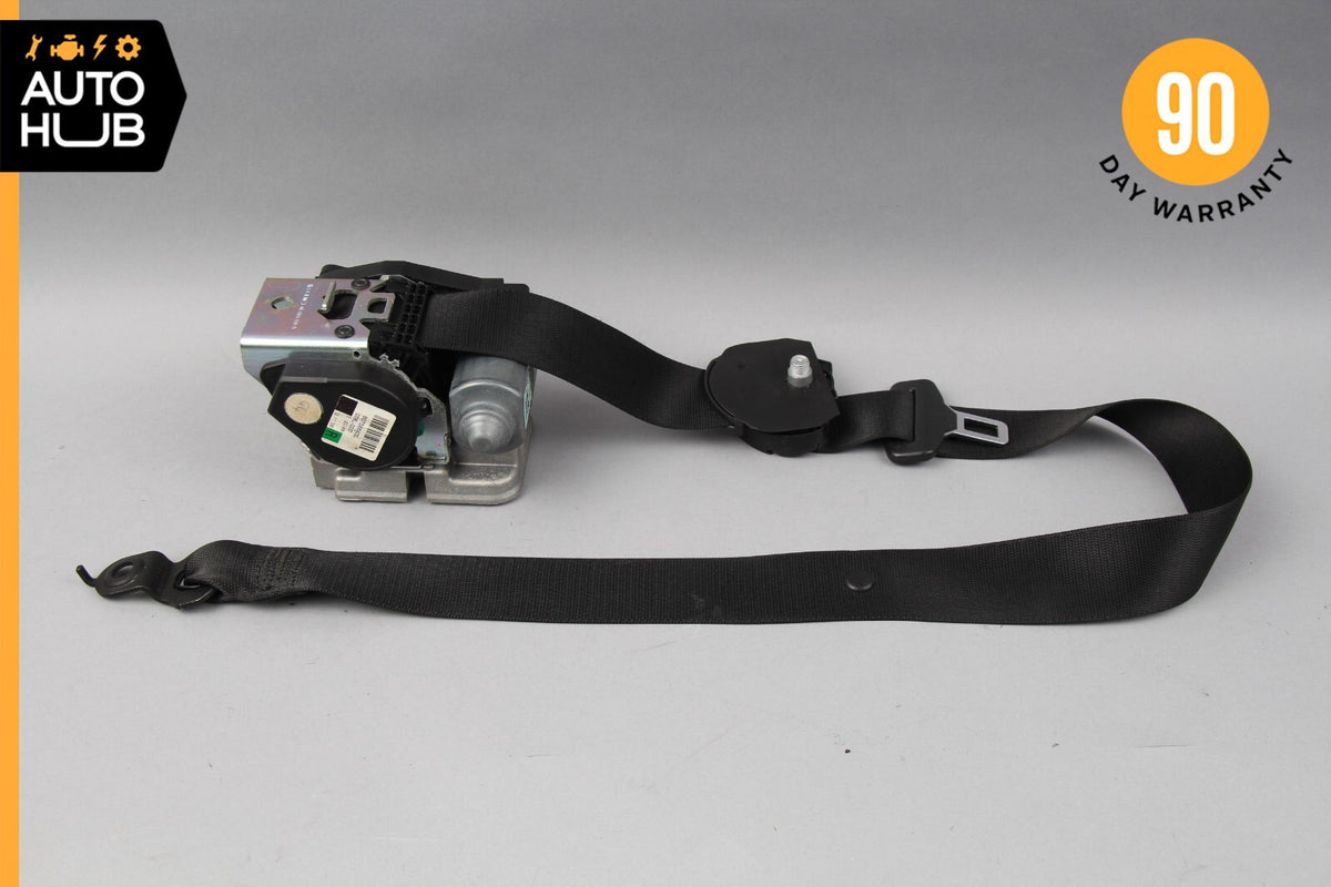07-09 Mercedes W211 E350 CLS550 Front Right Passenger Side Seat Belt Black OEM - photo 1