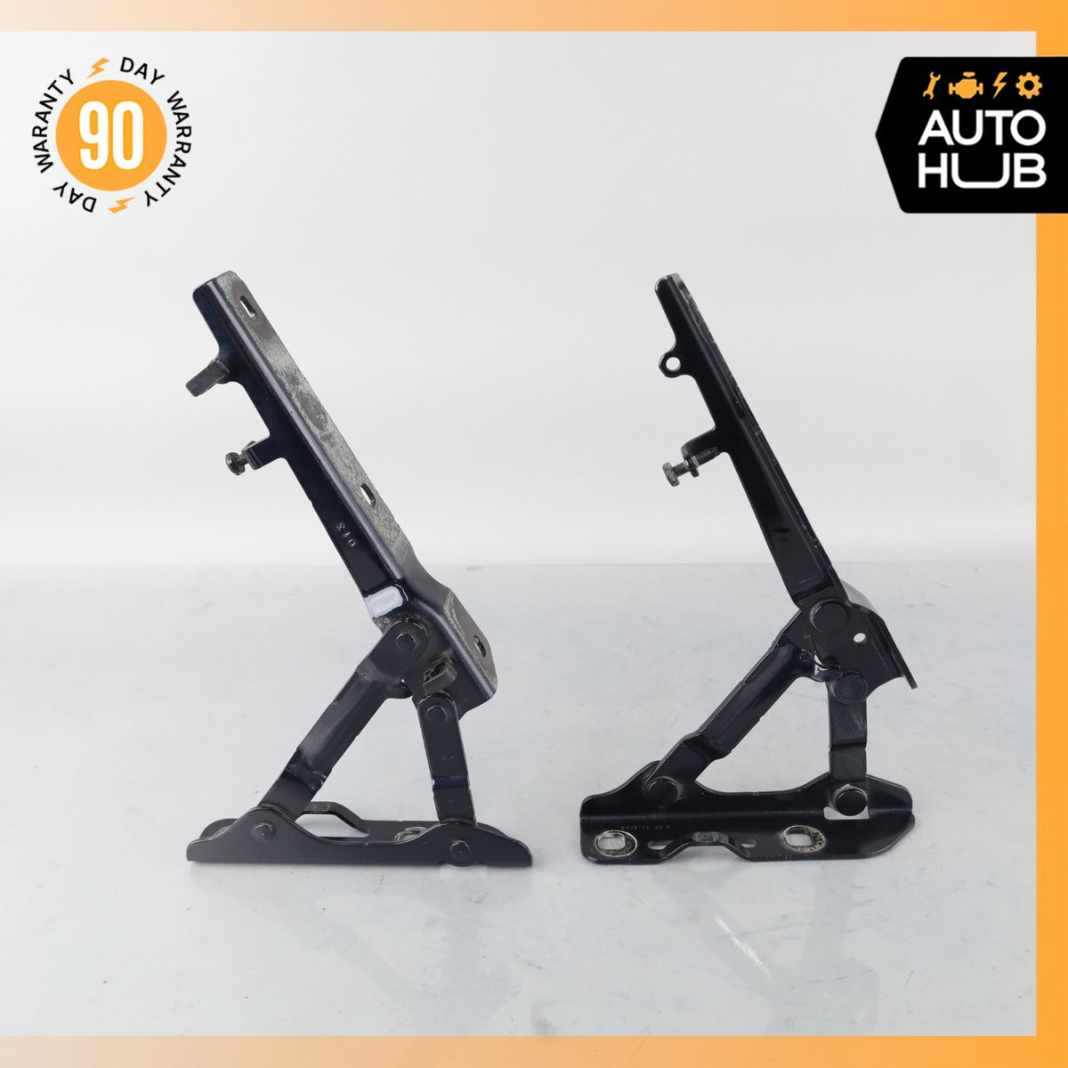 Tesla Model S Front Left & Right Side Hood Hinge Set 600673800E OEM 63k - photo 3