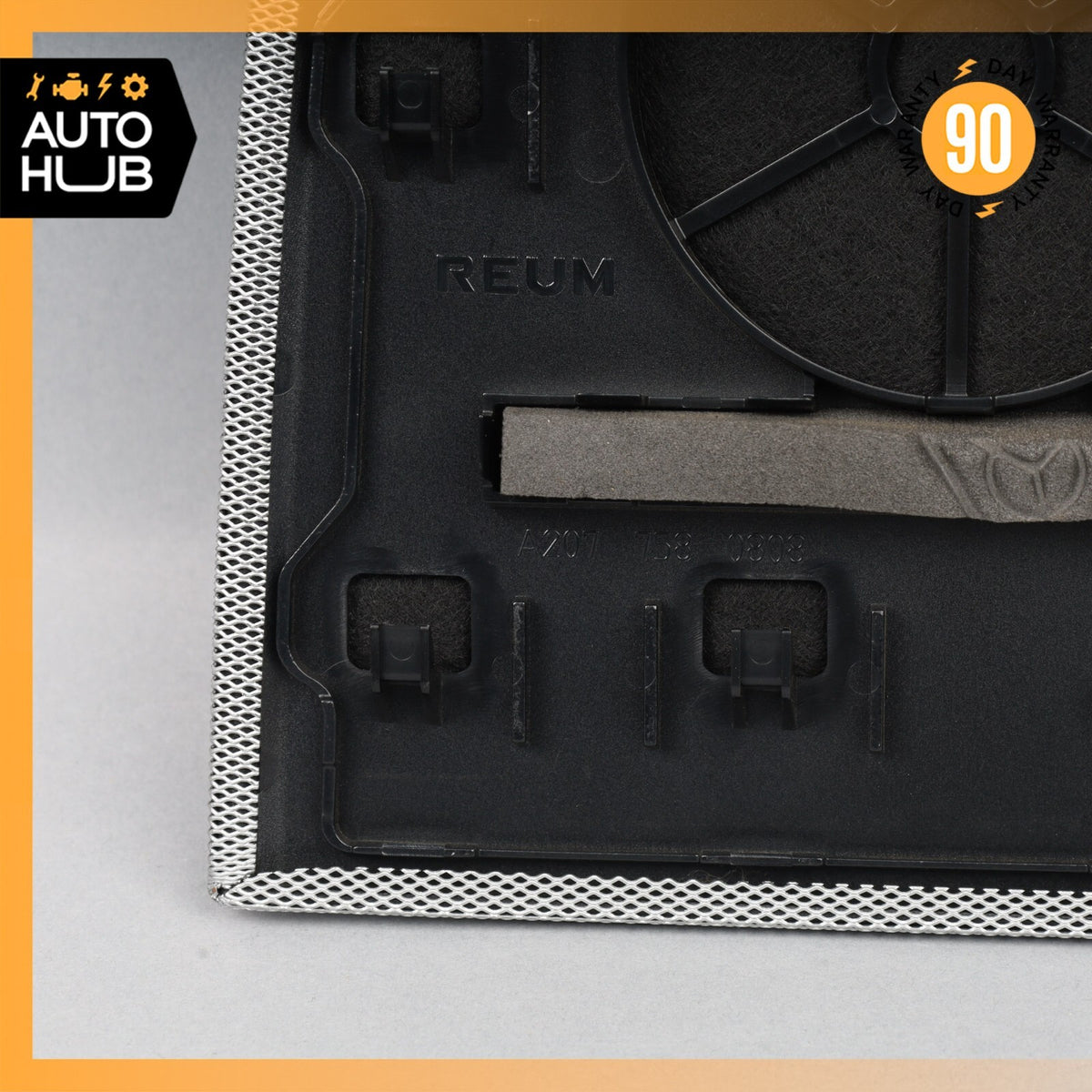11-17 Mercedes W207 E350 Rear Right Side Deck Speaker Cover Trim Convertible OEM - photo 9