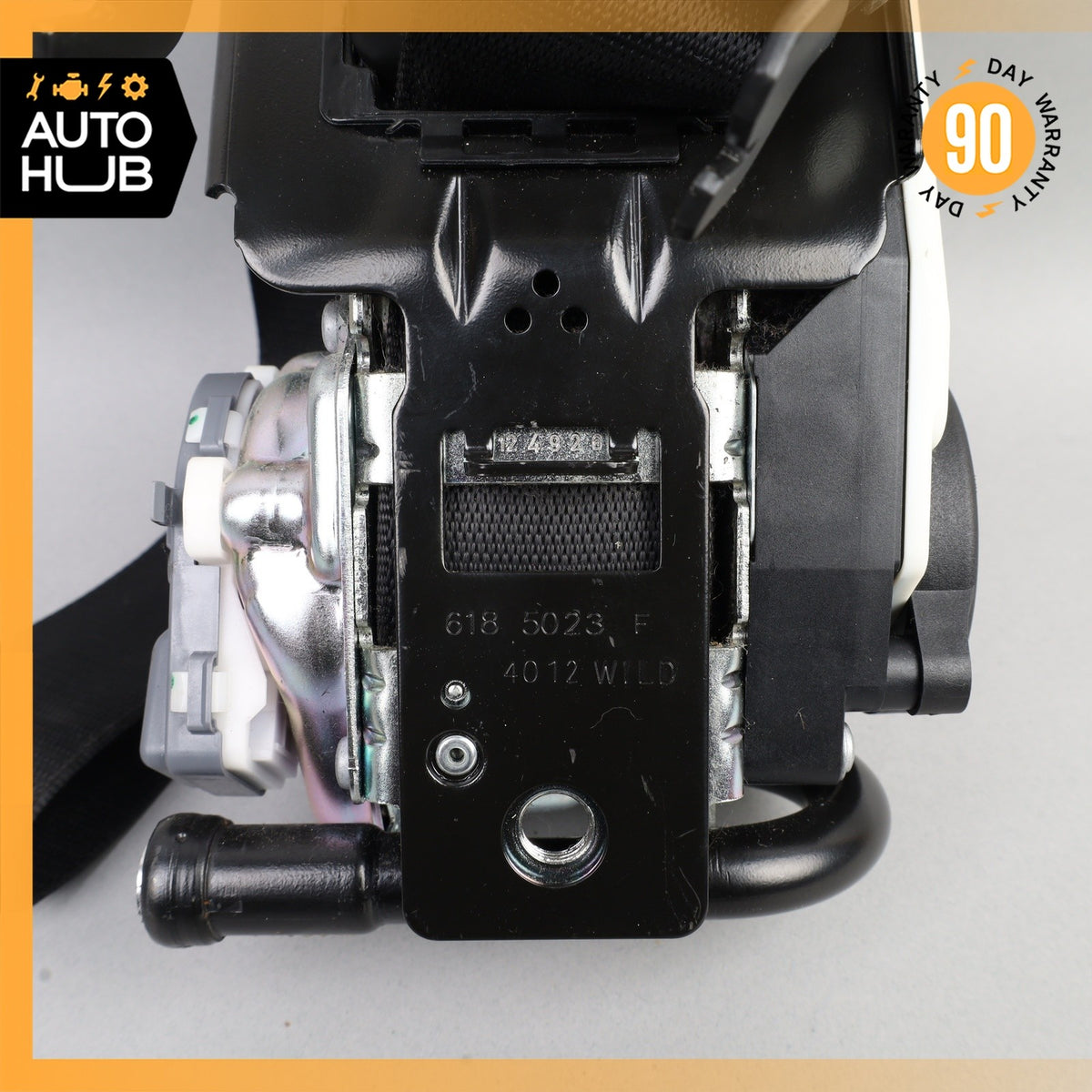 10-17 Mercedes W207 E350 E550 Front Left Driver Side Seat Belt Black OEM 69k - photo 9