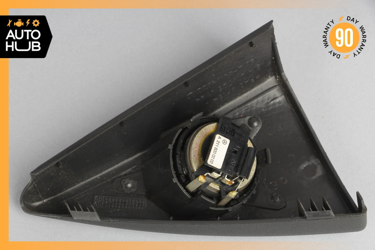 03-06 Mercedes W211 E350 E55 Tweeter Speaker Cover Left Driver Side Black OEM - photo 8