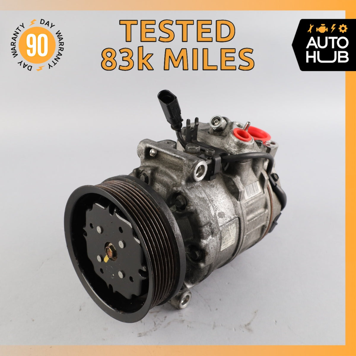 03-18 Bentley Continental GTC Speed GT A/C Air Conditioning Compressor OEM 83k - photo 1