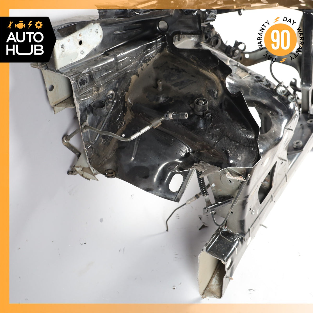 11-14 Porsche Cayenne 958 Hybrid S Front Left Frame Apron Beam Inner Fender OEM - photo 8