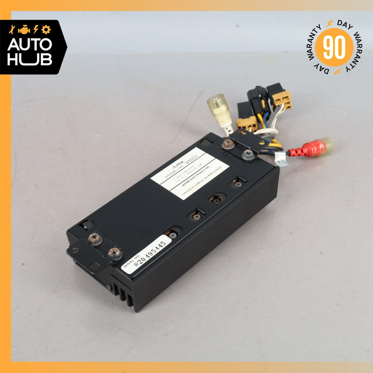 Bentley Brooklands Audio Sound System Amplifier Amp Alpine OEM - photo 7