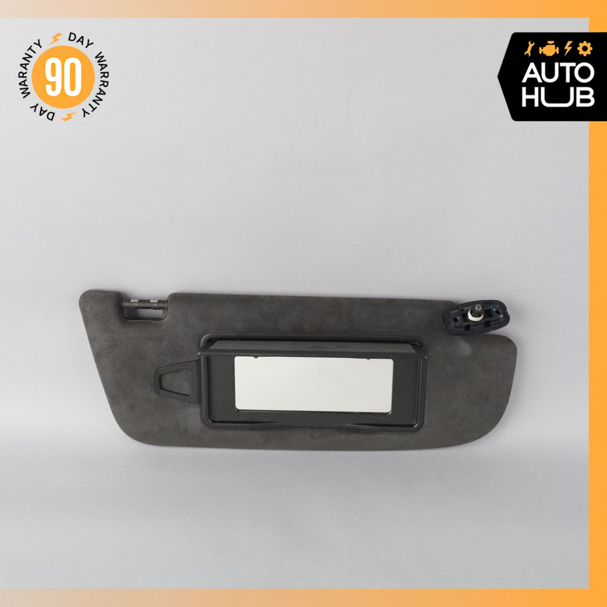 Mercedes W216 CL550 S600 Right Passenger Side Shade Sunvisor Suede OEM - photo 2