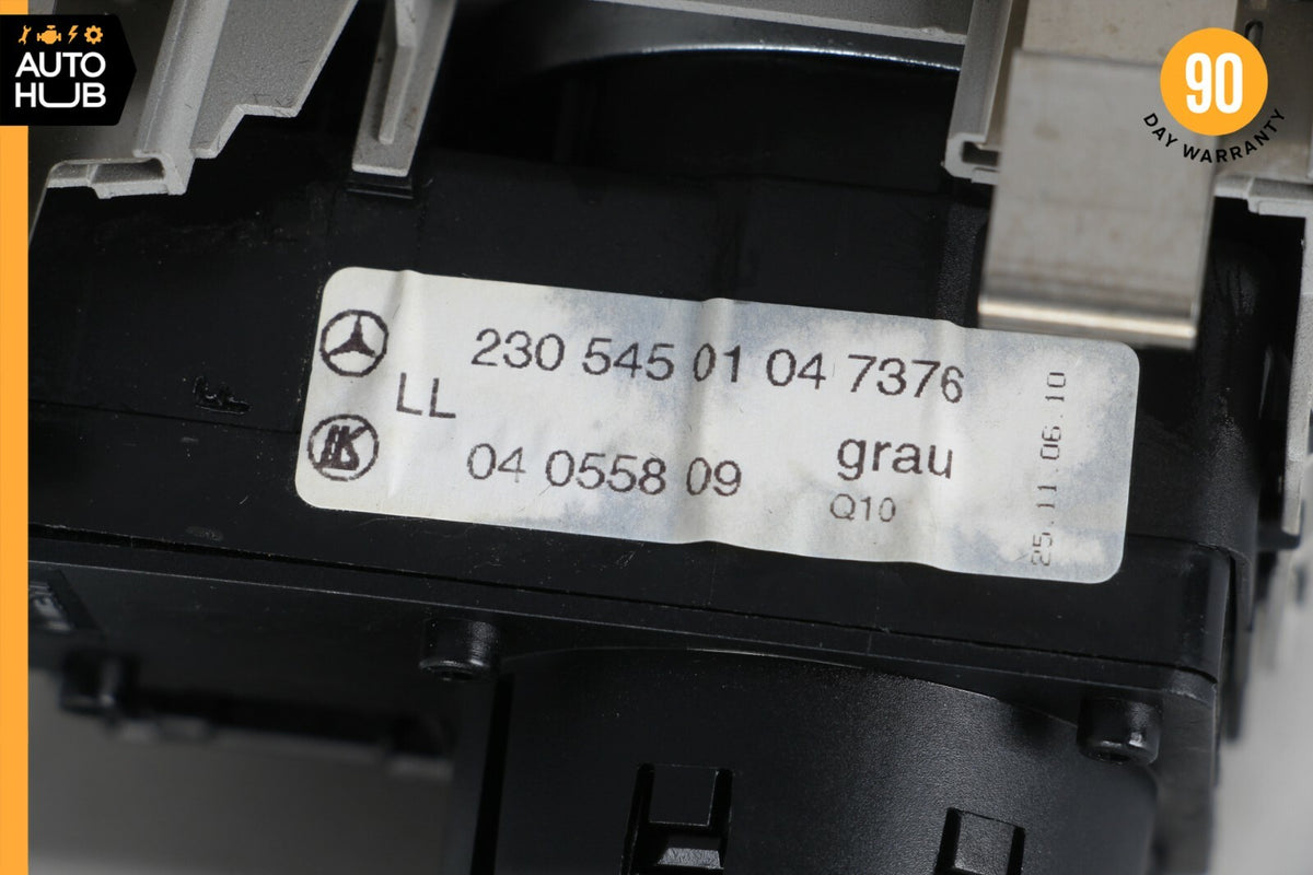 03-12 Mercedes R230 SL55 AMG SL500 Headlight Control Switch Gray OEM 66k - photo 11