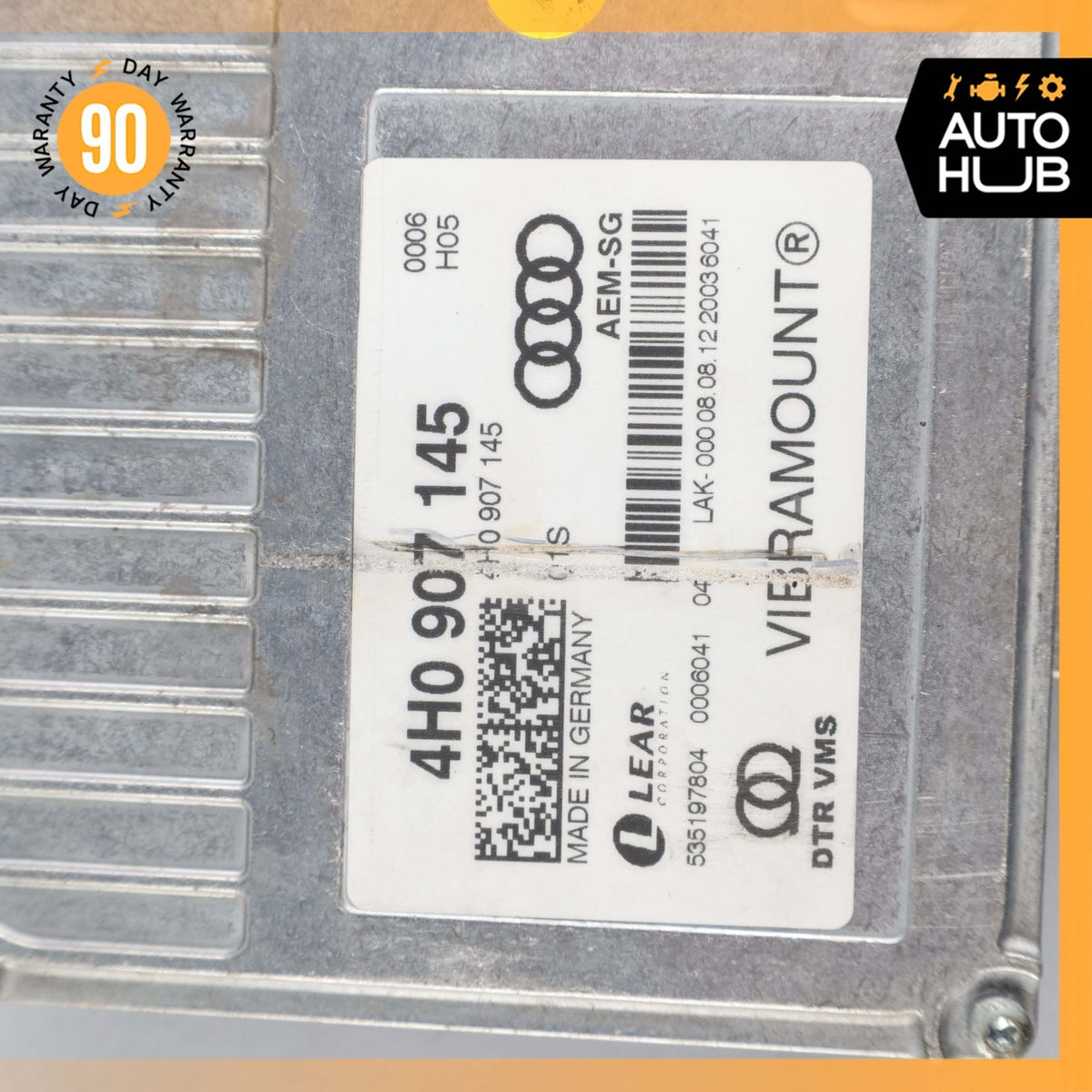 Audi C7 S6 Engine Hydraulic Mount Vibration Control Module 4H0907145 OEM - photo 8