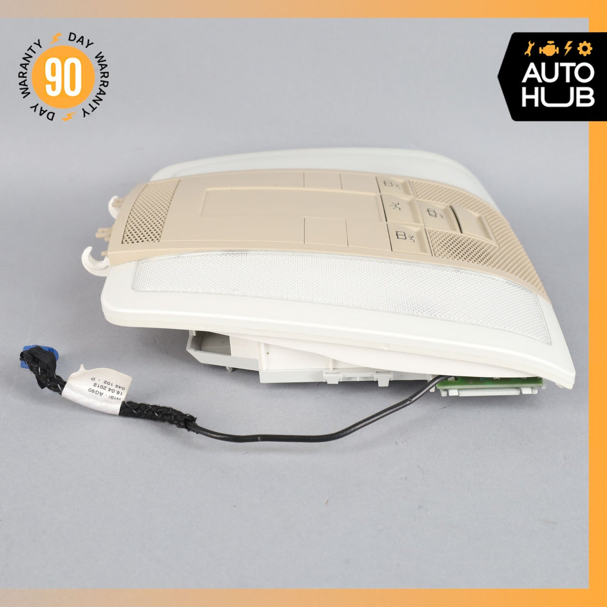 11-16 Mercedes W207 E350 E400 E550 Overhead Dome Light Lamp 2078200101 Beige OEM - photo 9