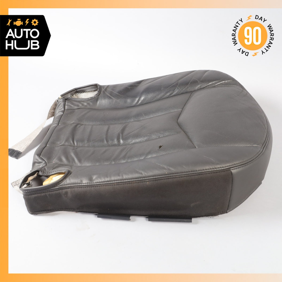 04-08 Cadillac XLR Left Driver Side Bottom Lower Seat Cushion Black OEM - photo 12