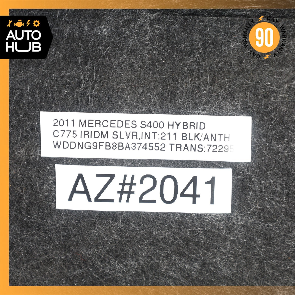 10-13 Mercedes W221 S400 S550 S63 AMG Dash Board Glove Box Compartment Black OEM - photo 14