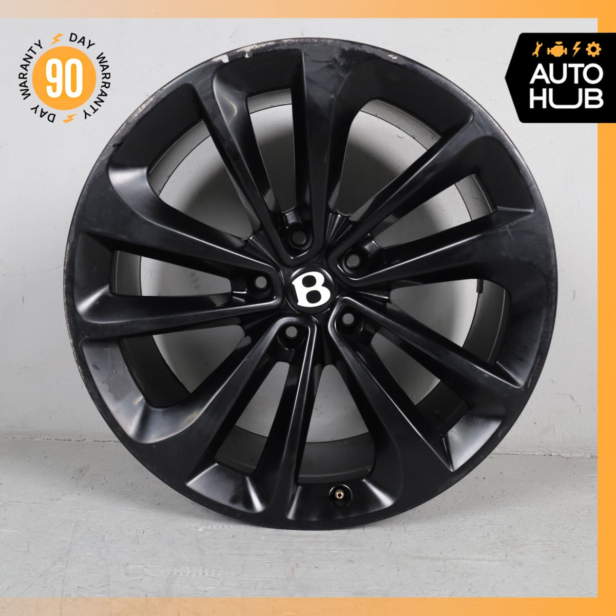 Bentley Bentayga 10 x 21 21" Wheel Rim Black 36A601025B OEM - photo 1