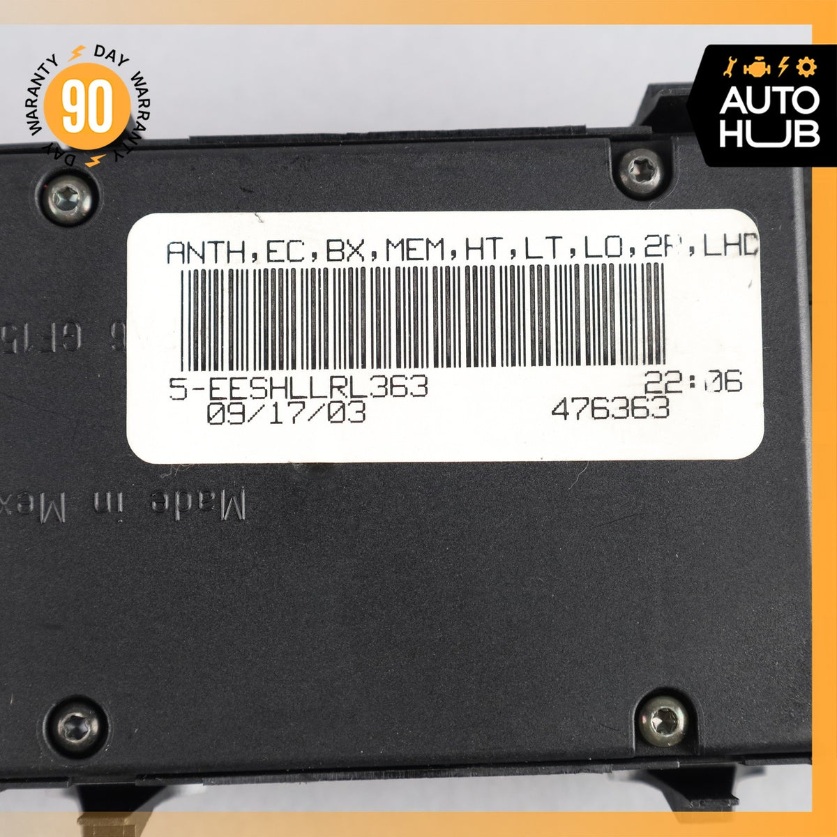 98-05 Mercedes W163 ML350 ML55 AMG Front Left Driver Seat Control Switch OEM - photo 13
