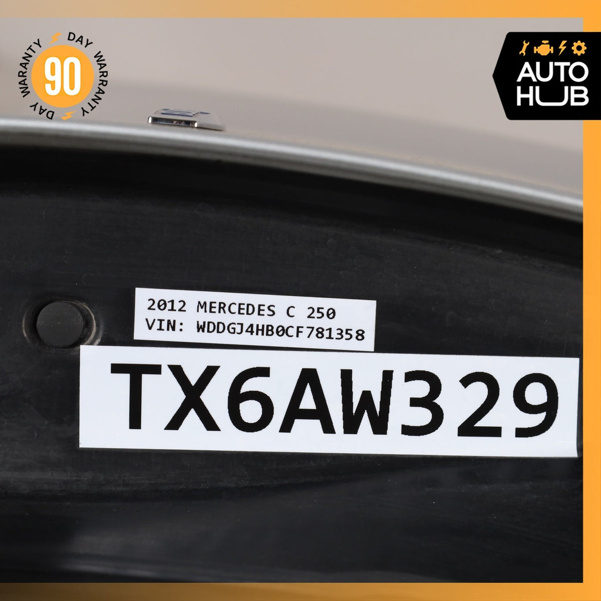 08-14 Mercedes W204 C250 C350 C300 Right Passenger Side Fender Assembly OEM - photo 11
