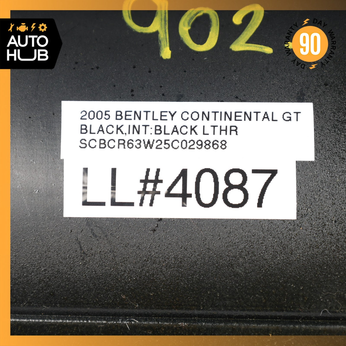 2005 Bentley Continental GT Rear Center Seat Trim Cover Panel OEM 31k - photo 13