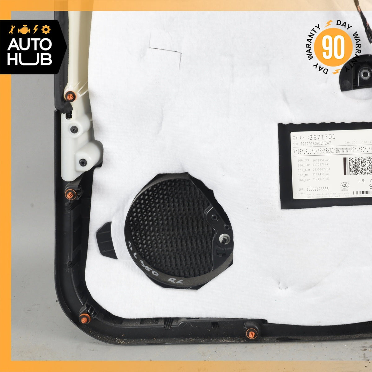 13-19 Mercedes X166 GL350 GLS63 AMG Interior Door Panel Rear Left Designo OEM - photo 18