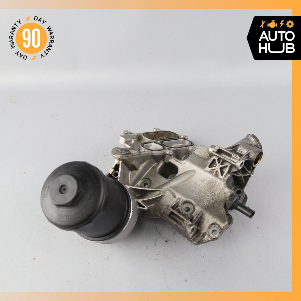 03-06 Bentley Continental GT Flying Spur Oil Filter Cooler Housing OEM 81k - photo 5