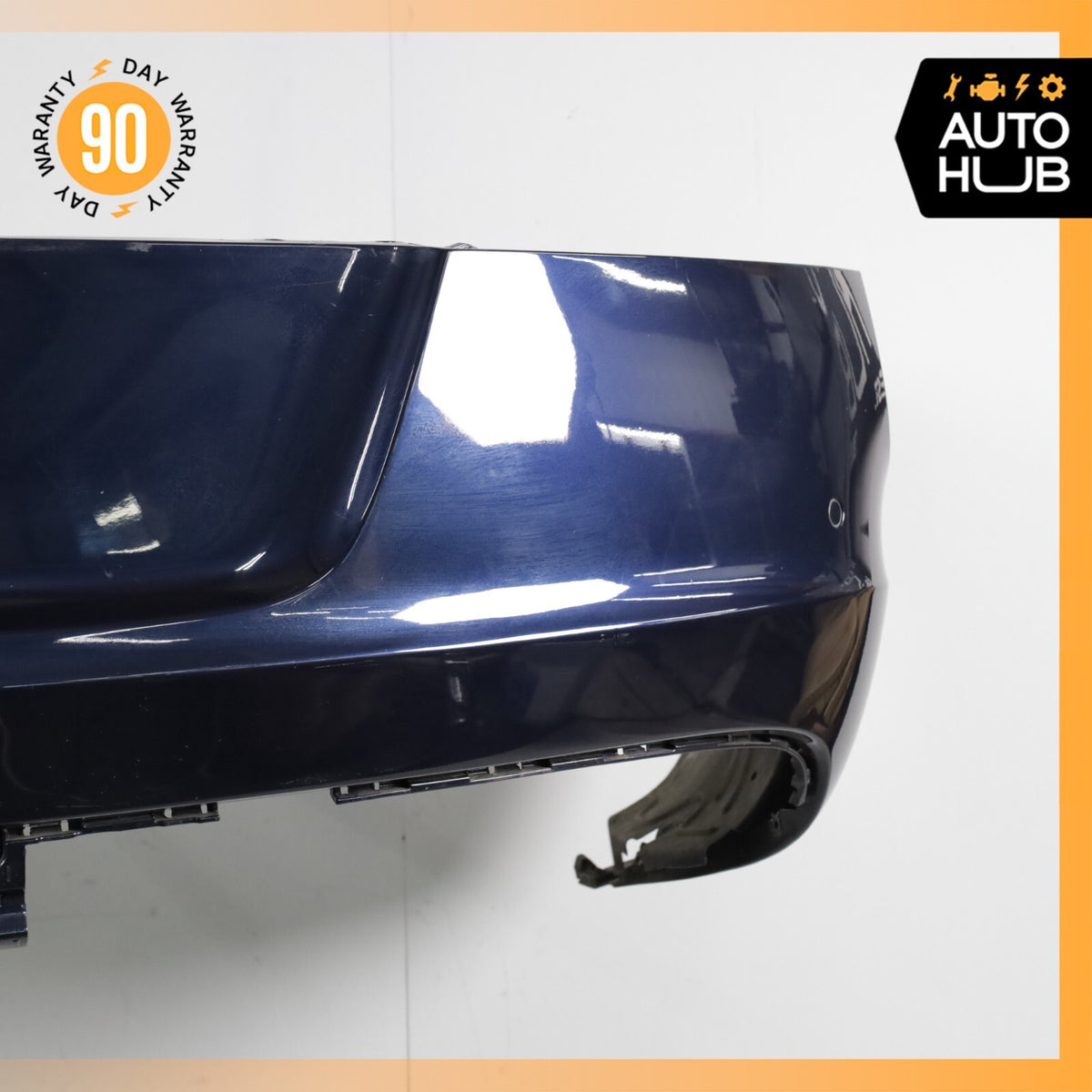 12-15 Bentley Continental GTC Rear Bumper Cover Assembly w/ Park Assist OEM 71k - photo 5
