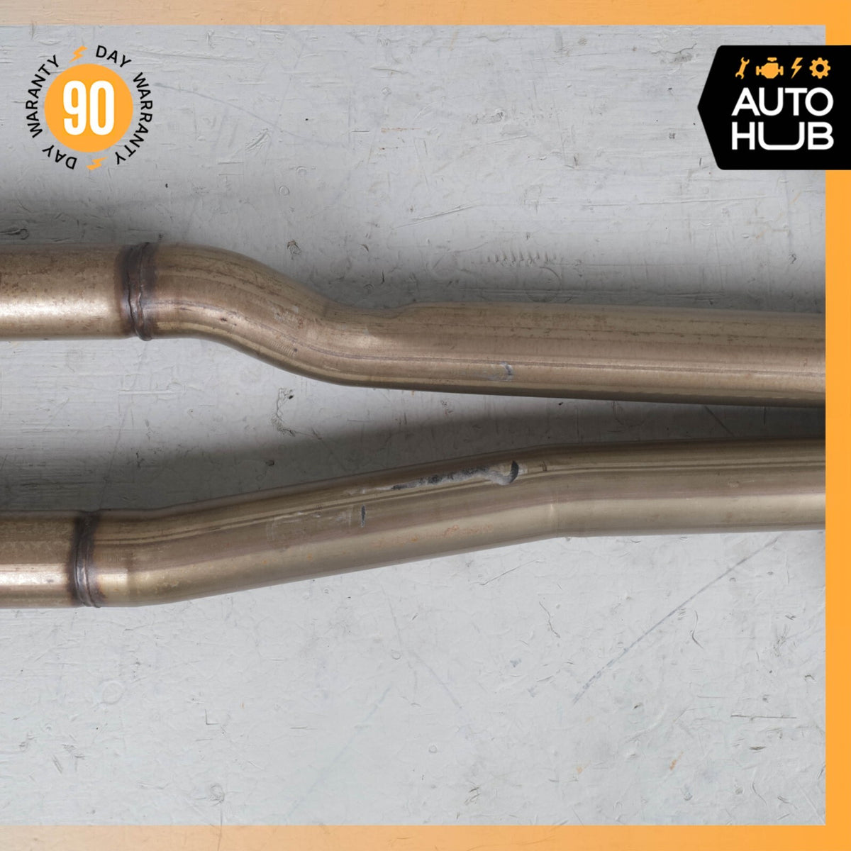 Bentley Continental Flying Spur Middle Exhaust Downpipe Left & Right Side OEM - photo 10