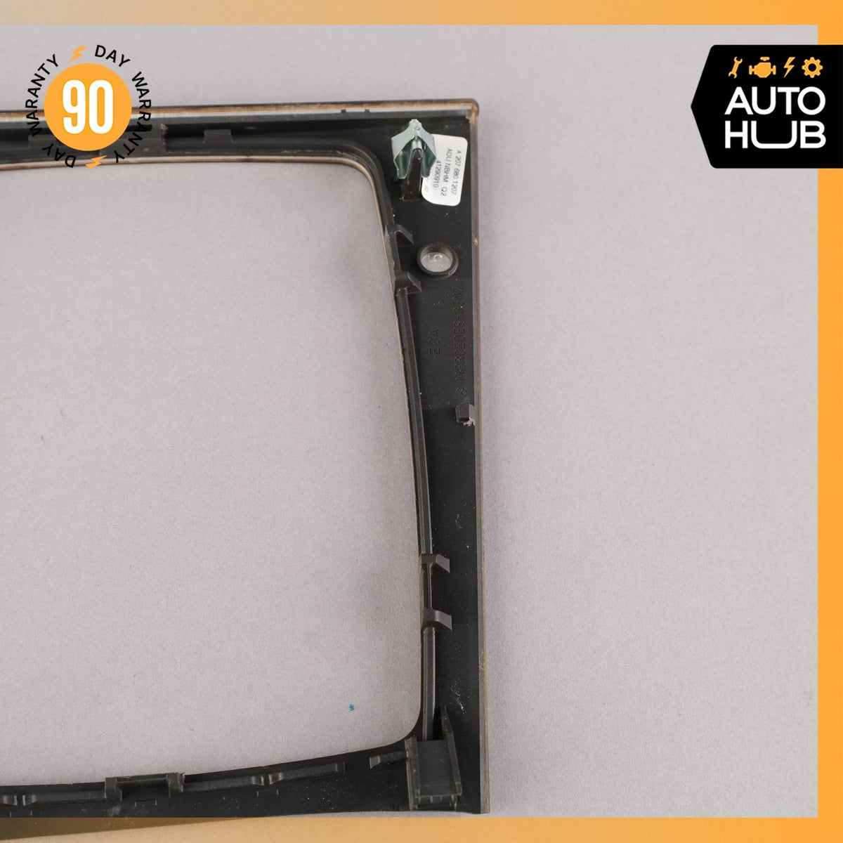 08-15 Mercedes W207 E350 E550 Center Console Shift Shifter Bezel Trim OEM - photo 12