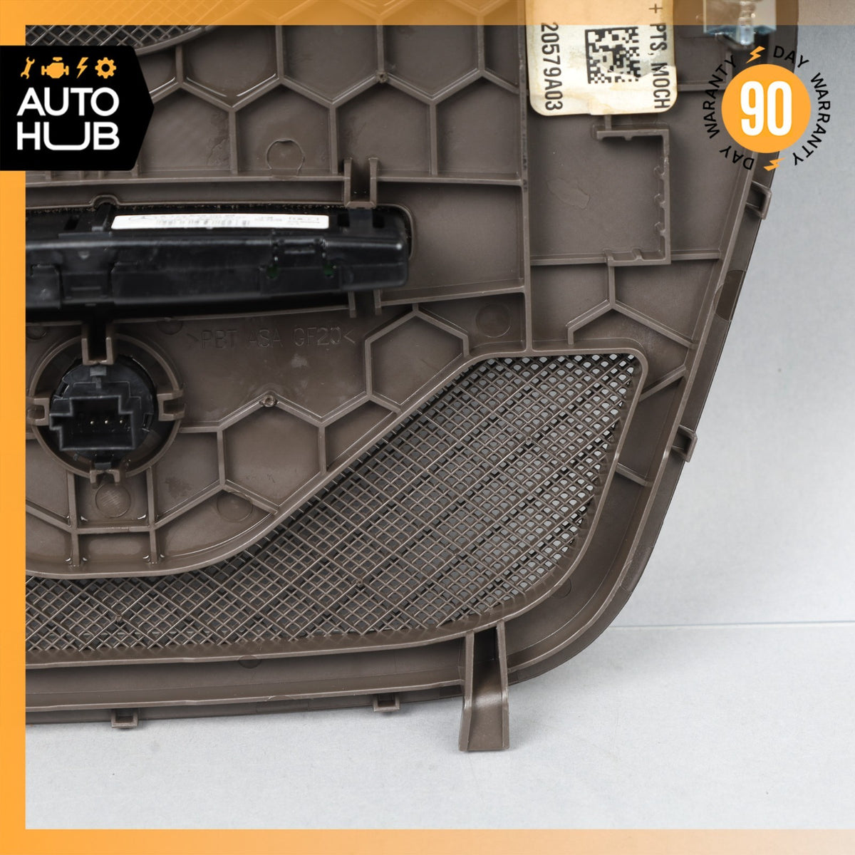 12-19 Mercedes W166 ML450 GLS550 Dashboard Dash Grille Speaker Cover Brown OEM - photo 7