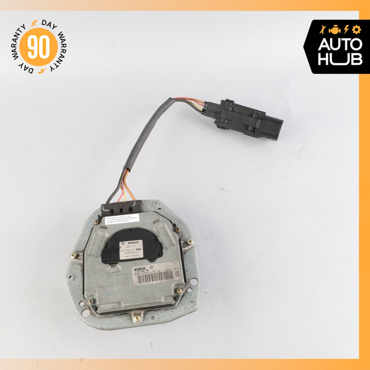 03-12 Mercedes R230 SL500 E350 E55 Engine Cooling Fan Motor Radiator BOSCH OEM - photo 4