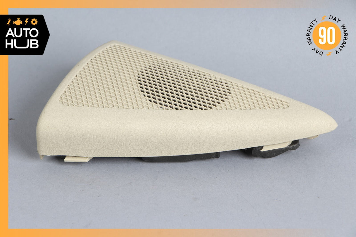 03-06 Mercedes W211 E500 E55 Tweeter Speaker Cover Left Driver Side Beige OEM - photo 5