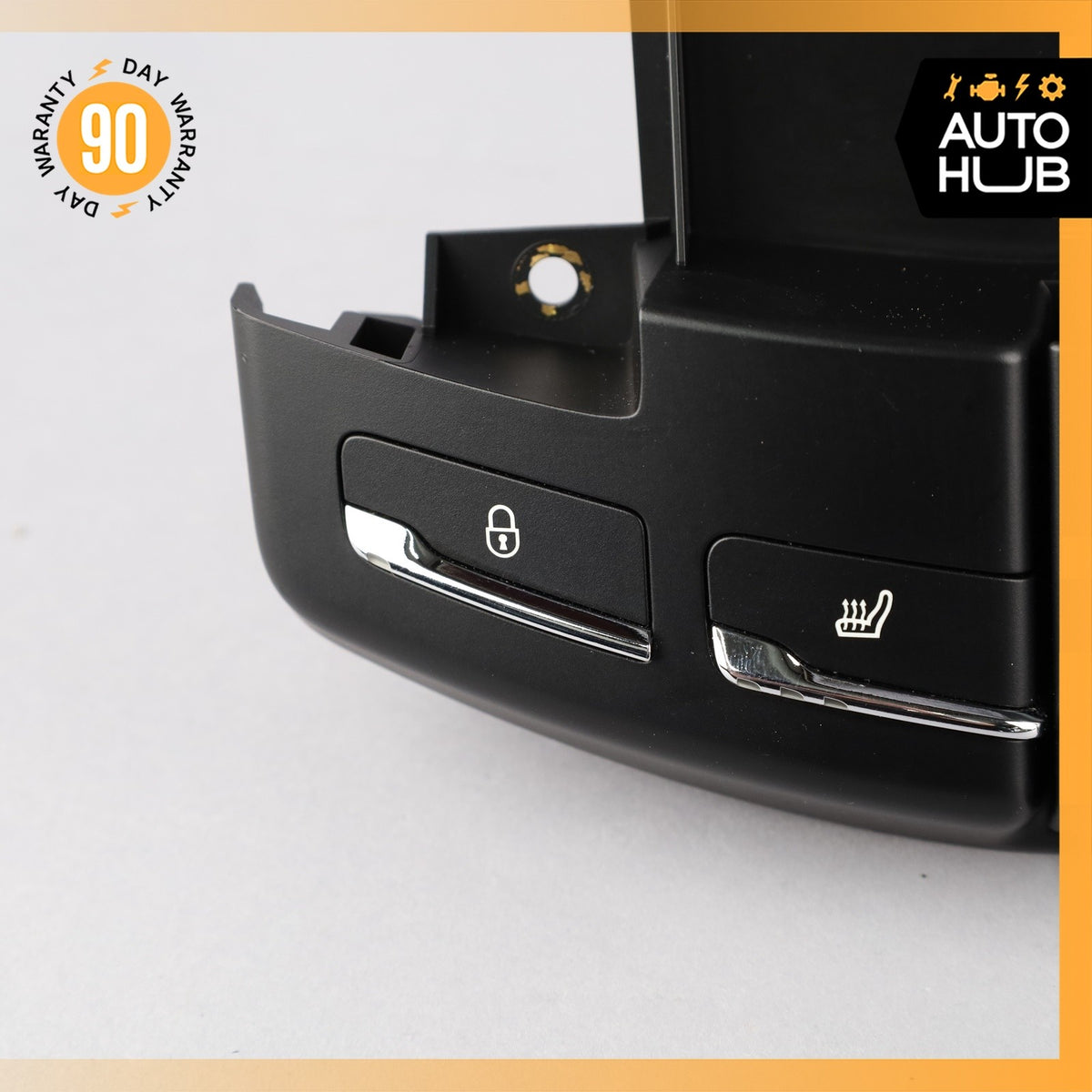 15-18 Porsche Cayenne 958 Rear Seat Heat Lock Switch Control Panel OEM - photo 2