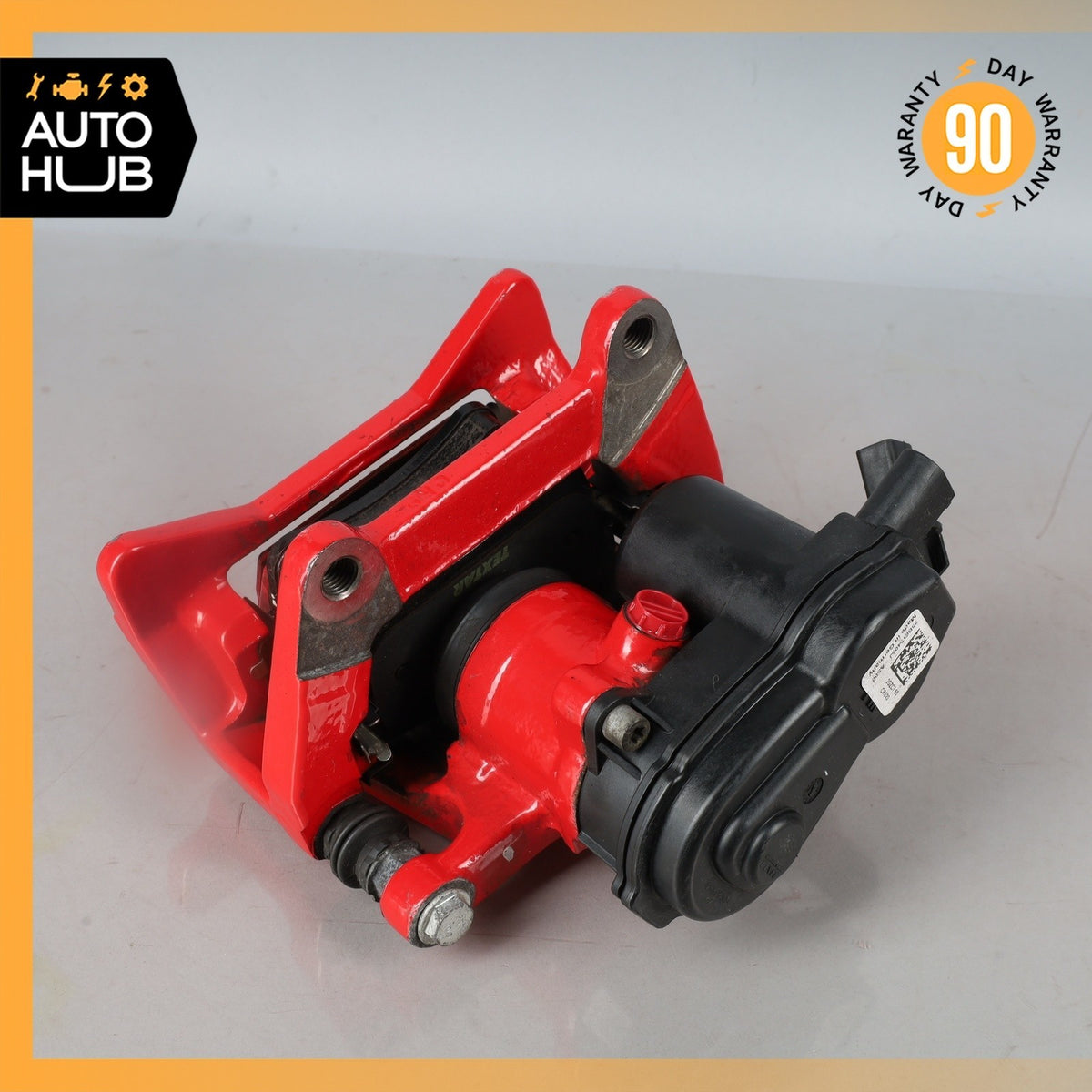 15-25 Porsche Macan 95B Rear Brake Calipers Left & Right Set w/ Actuator Red OEM - photo 8