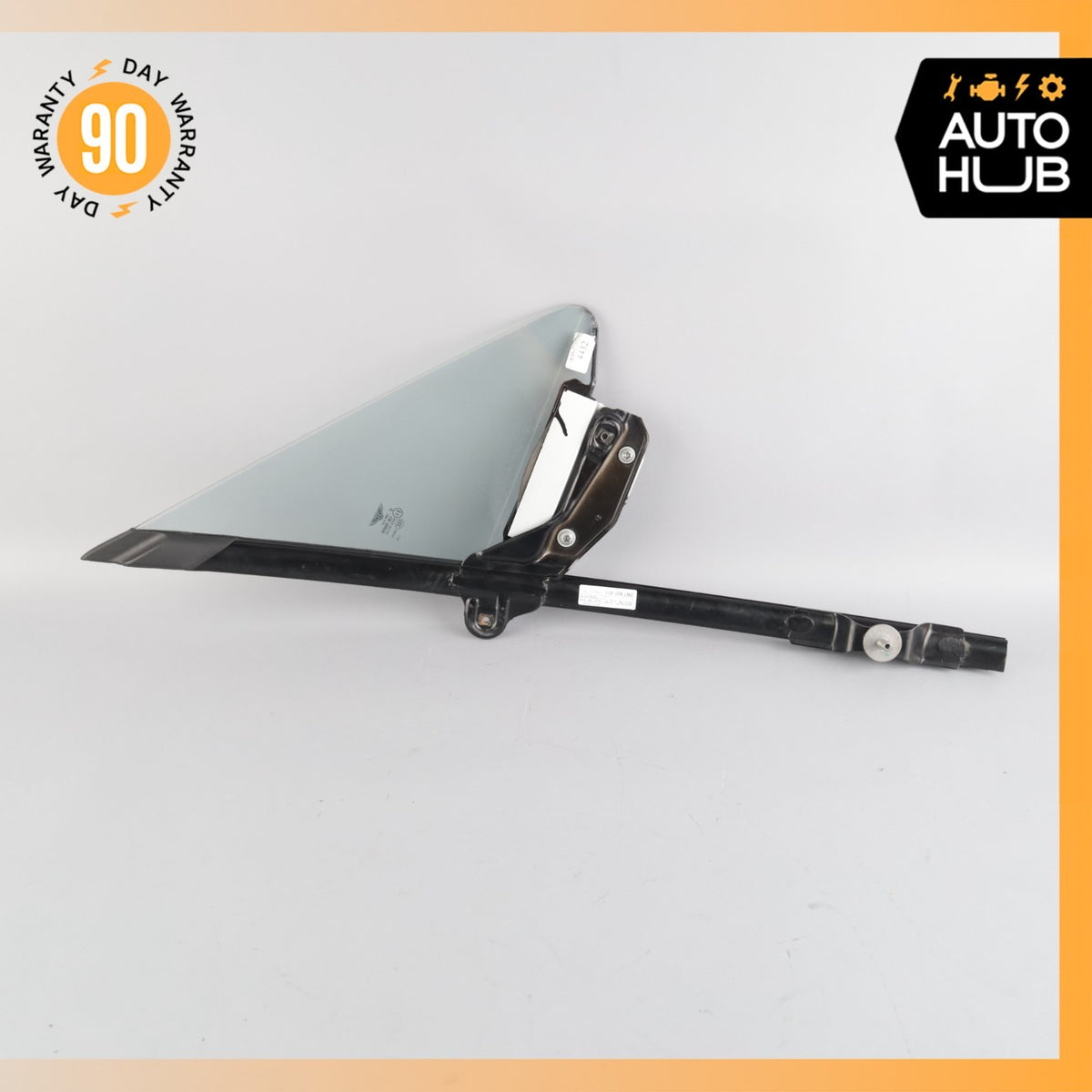 07-18 Bentley Continental GTC Front Left Side Door Vent Window Glass OEM - photo 10