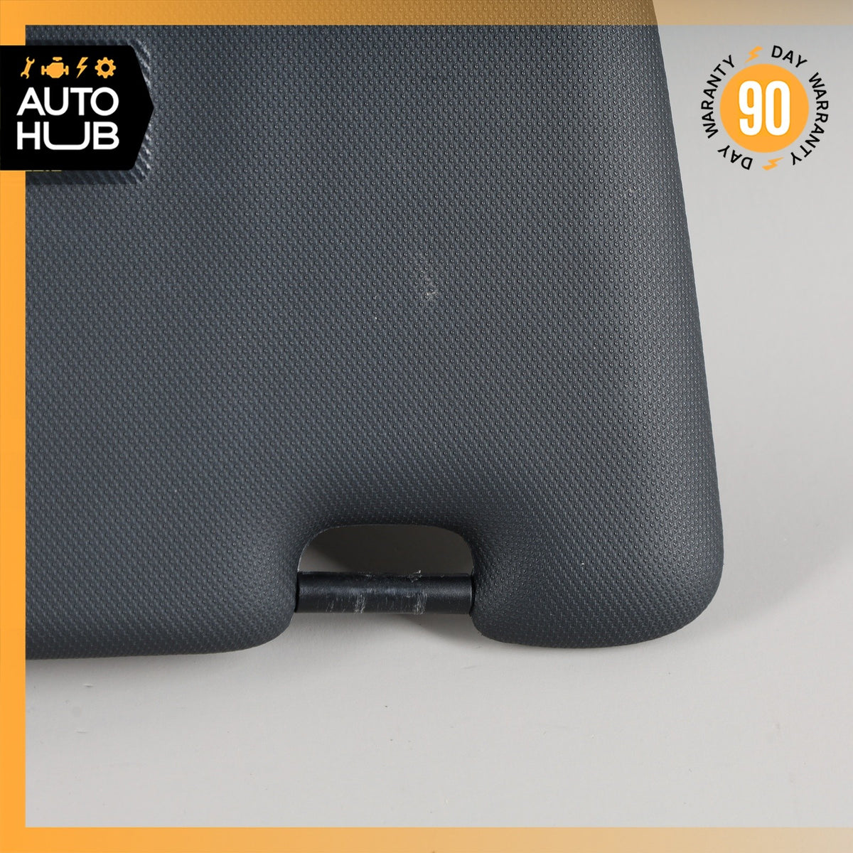16-18 Audi 8V A3 E-Tron Left Side Sunvisor Sun Visor Black OEM - photo 6