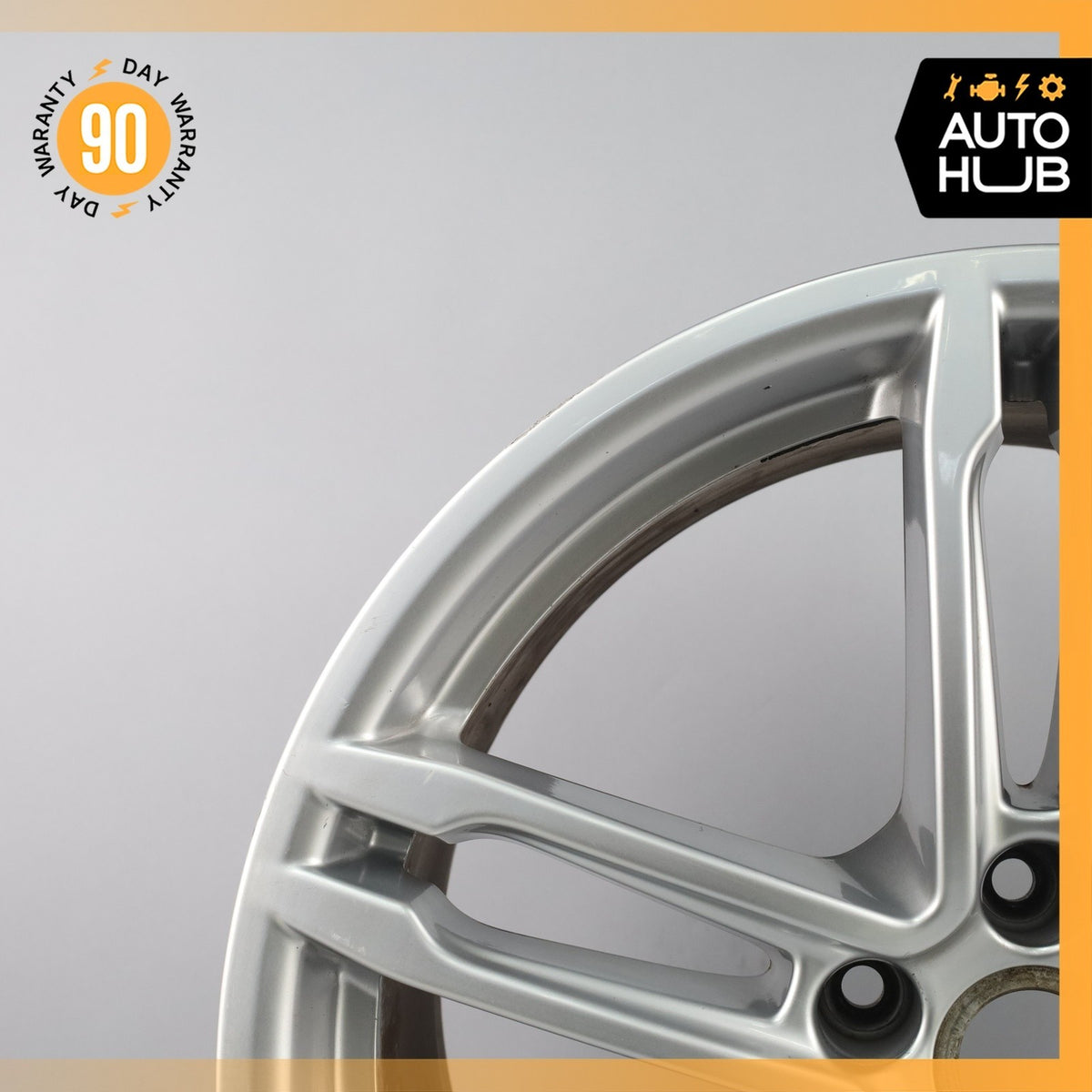 Porsche Macan 95B S 9 x 19 19" Rear Wheel Rim Silver 95B601025BN OEM - photo 2