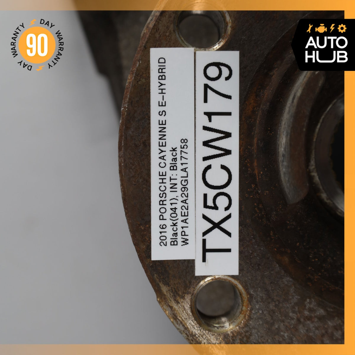 11-18 Porsche Cayenne 958 E-Hybrid Front Left Driver Knuckle Spindle OEM 62k - photo 14