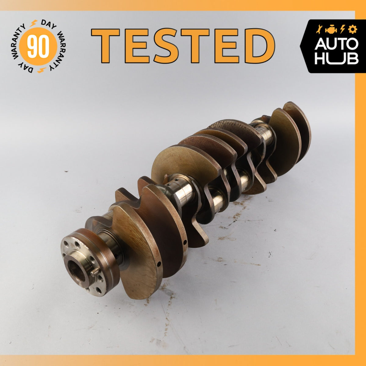92-02 Mercedes R129 SL600 S600 M120 Engine Motor Crankshaft Crank Shaft OEM - photo 1
