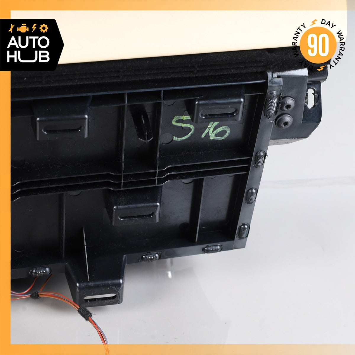 07-18 Bentley Continental GTC GT Dashboard Dash Glove Box Glovebox Beige OEM 40k - photo 12