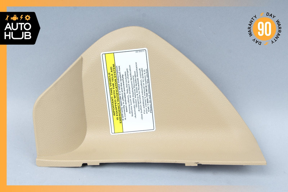 06-12 Mercedes W164 ML350 GL550 Dashboard Dash Board Left Side Trim Beige OEM - photo 1