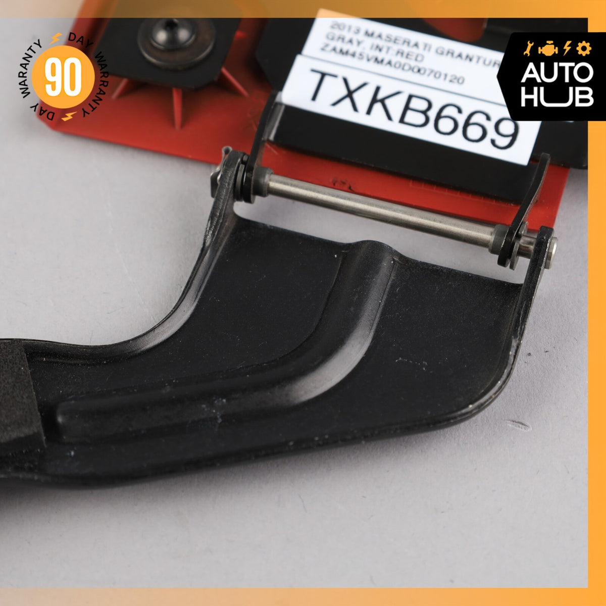 10-19 Maserati GranTurismo S M145 Convertible Inner Rear Right Flap Red OEM 28k - photo 11