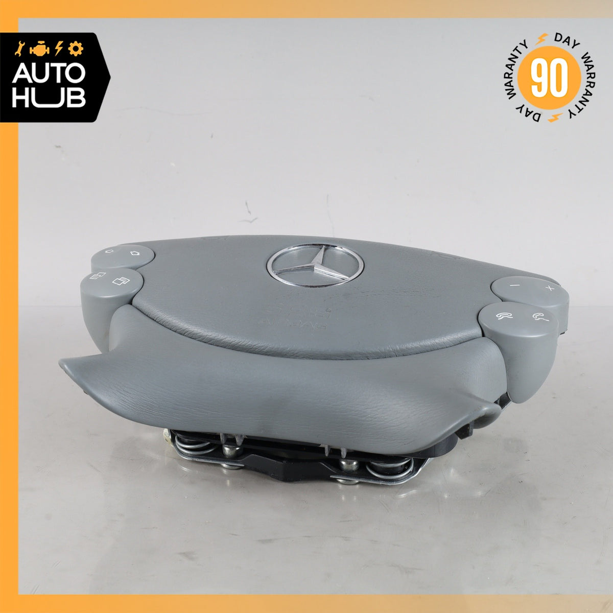 Mercedes R230 SL500 SL55 CLK500 E350 Steering Wheel Airbag Air Bag Black OEM - photo 8