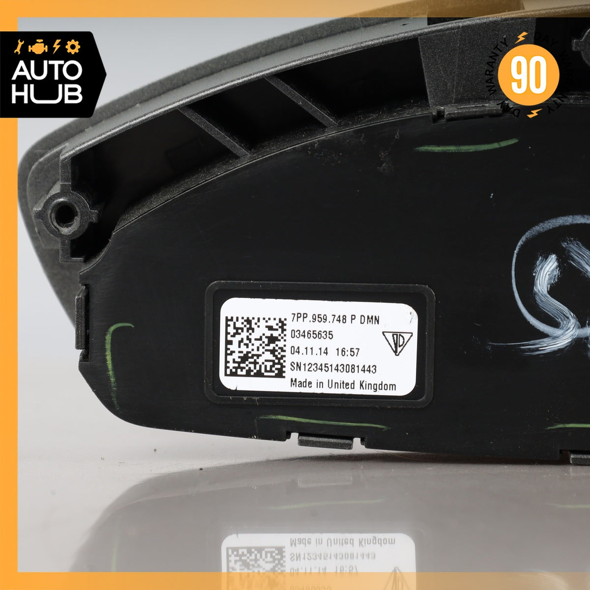 11-18 Porsche Cayenne 958 Front Right Side Seat Control Switch 7PP959748P OEM - photo 8
