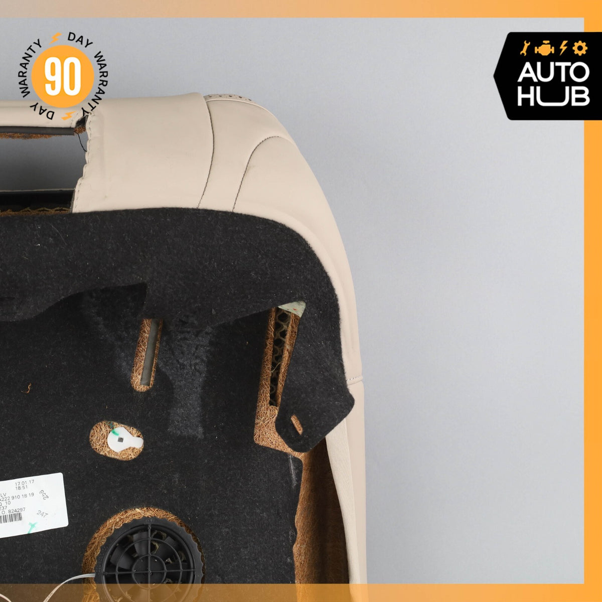 16-17 Mercedes W222 Maybach S600 Front Left Side Seat Upper Back Cushion OEM - photo 10