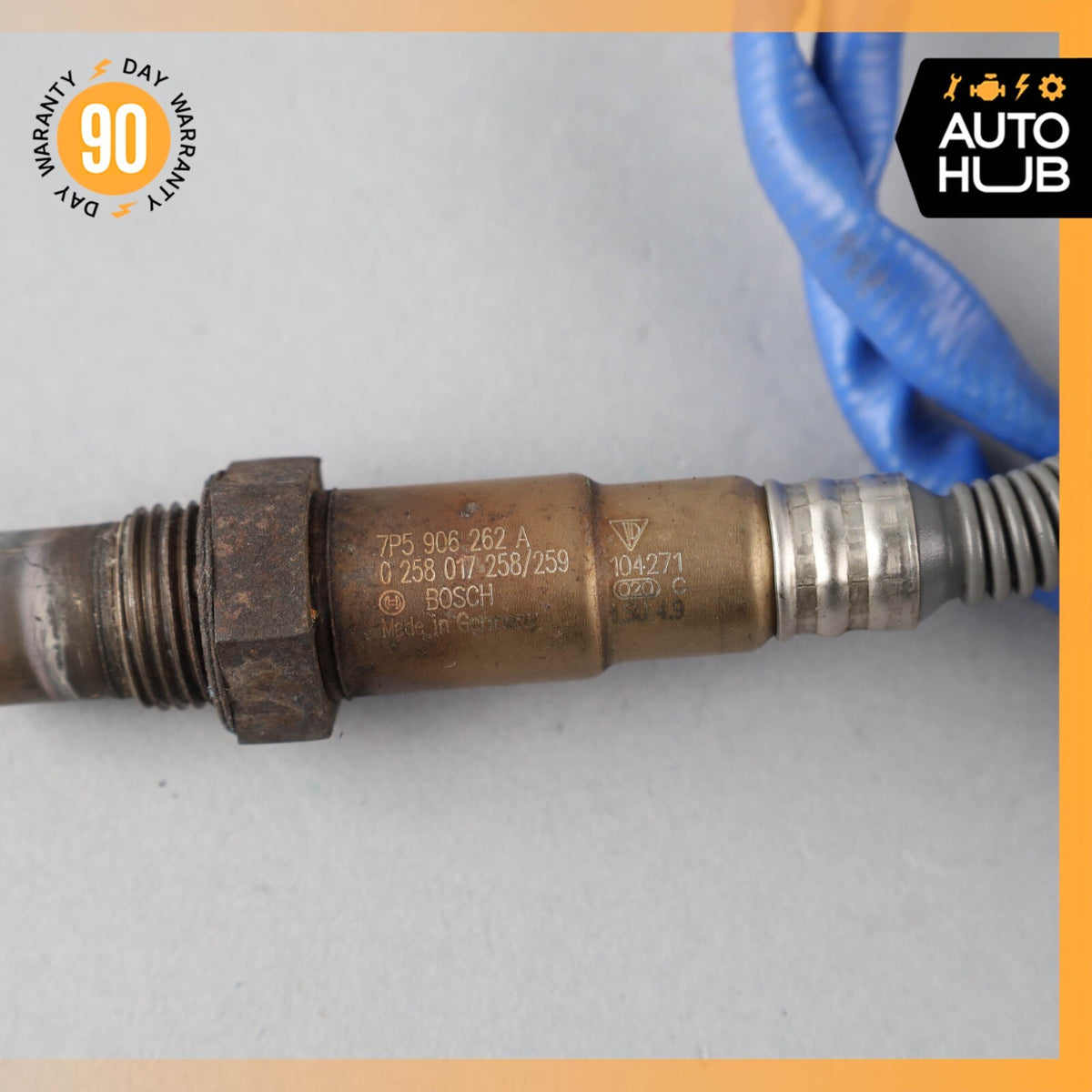 11-18 Porsche Cayenne 958 Turbo 4.8L Oxygen O2 Sensor Lambda Set of 4 OEM - photo 13