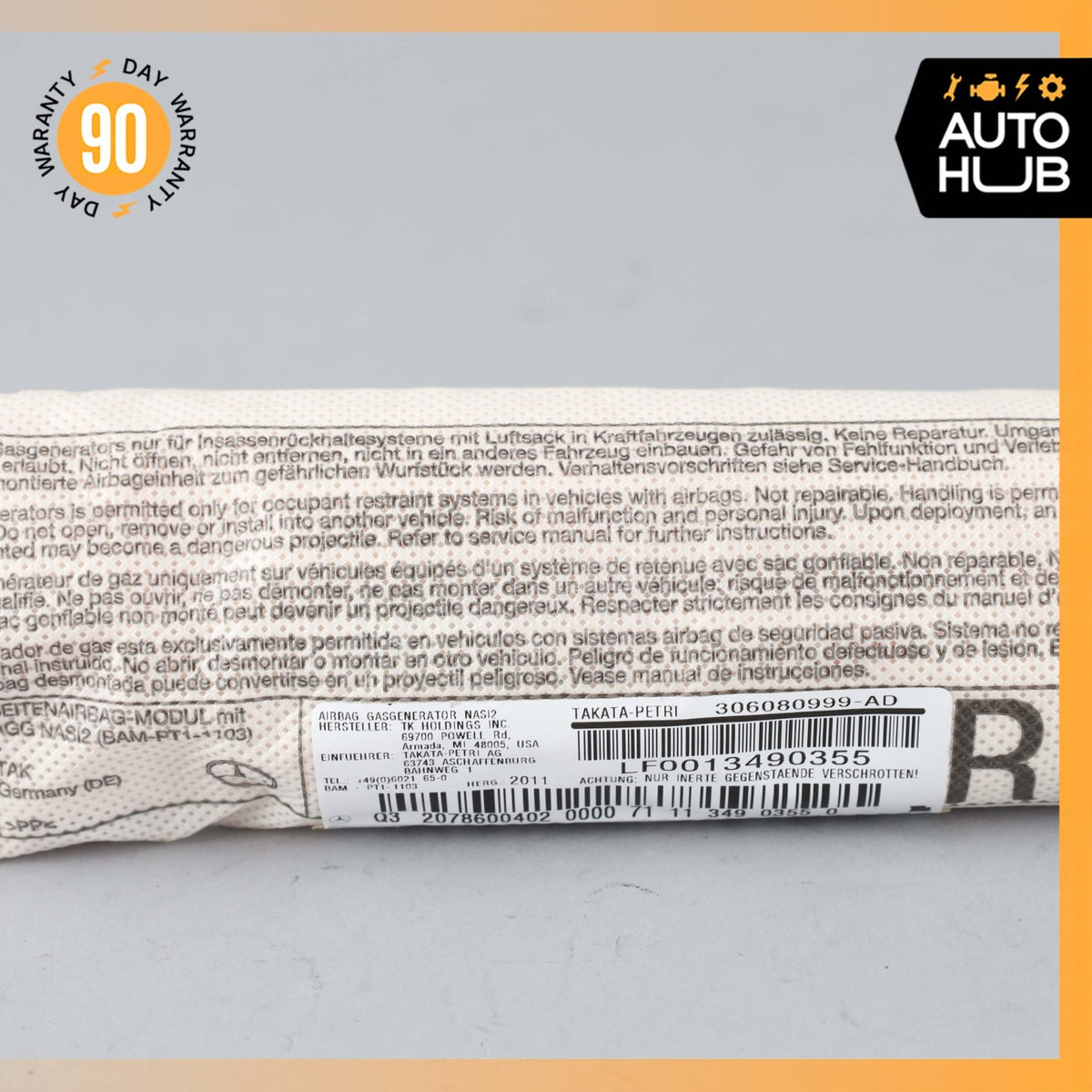 Mercedes W207 E550 C250 E350 Front Right Side Seat Airbag Air Bag OEM - photo 3