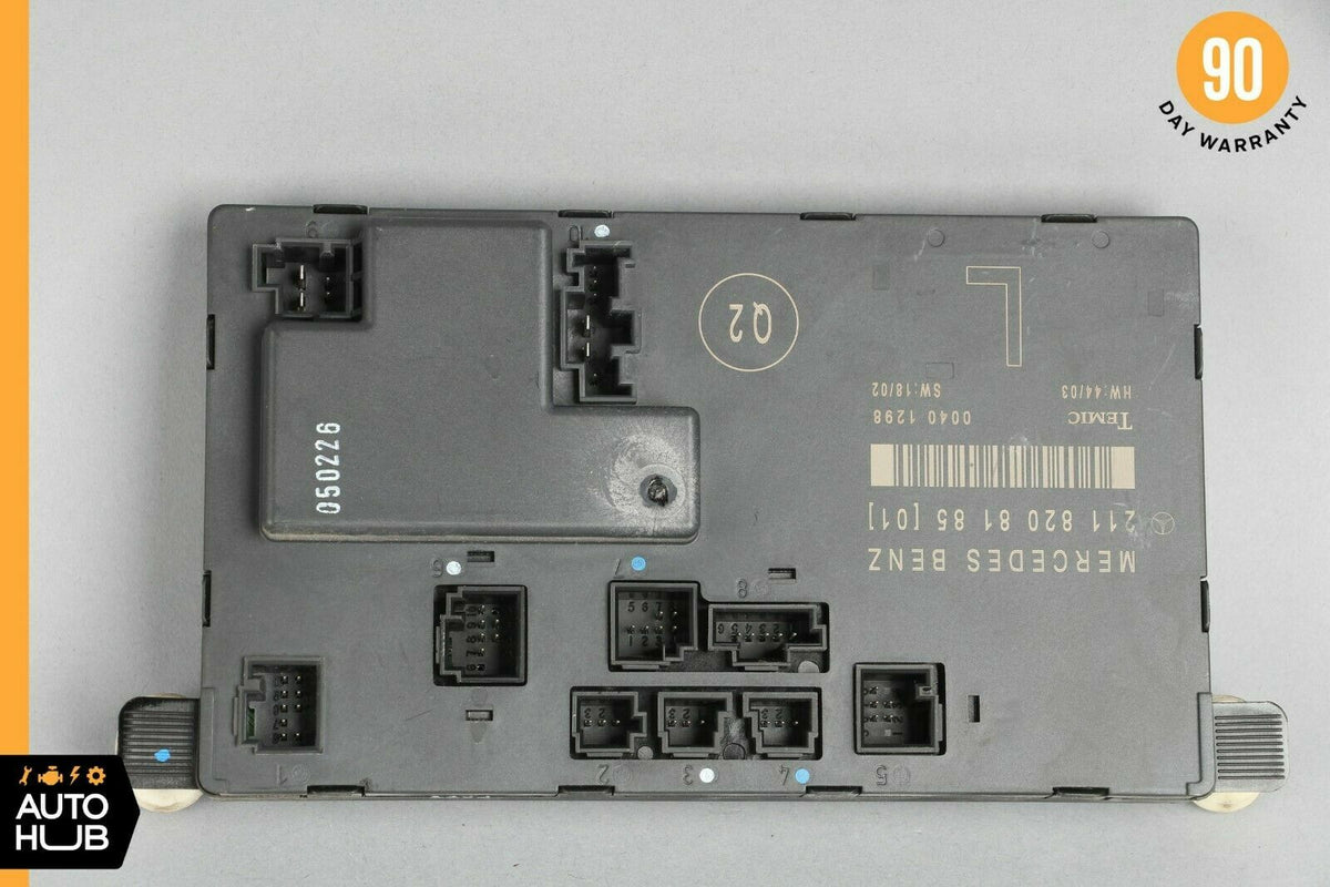 03-09 Mercedes W211 E500 E320 Front Left Side Door Control Module 2118208185 OEM - photo 4